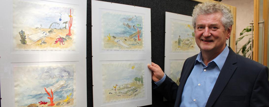 Franz Dippner und seine Ausstellung