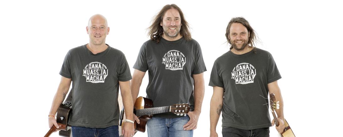 3 Männer - nur mit Gitarre