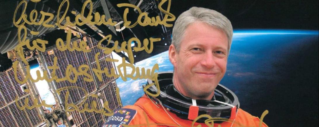 Autogrammkarte Th. Reiter 