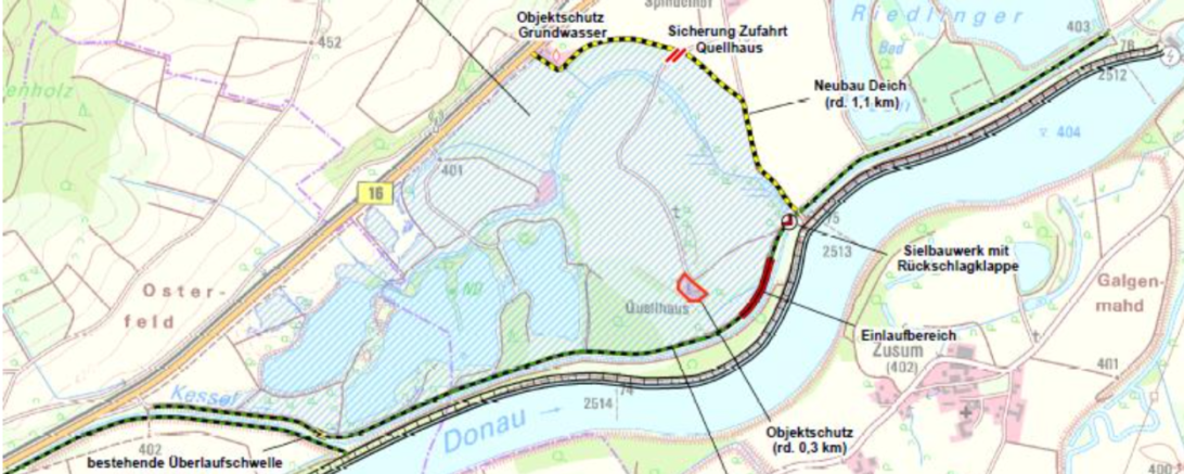 Rückhalteraum Donauwörth