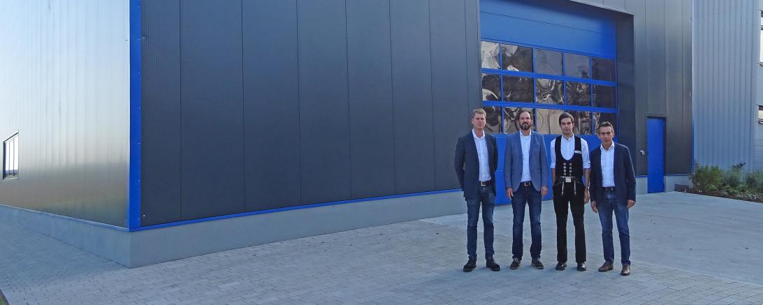 Mit einer über 400 m² großen Halle schafft die Herbert Hänchen GmbH & Co. KG neuen Raum für die Metallverarbeitung im Zweigwerk Oettingen.