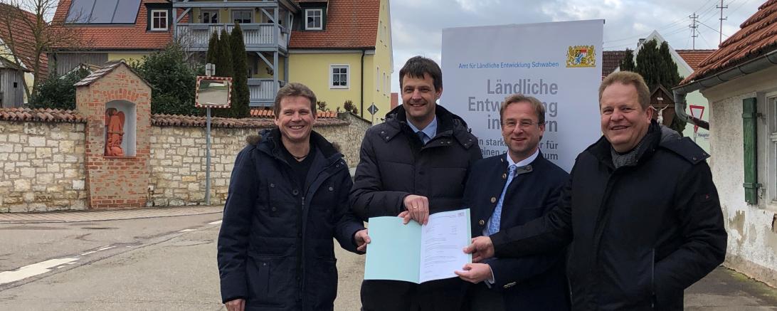 Hoppingen bekommt eine Dorferneuerung. 