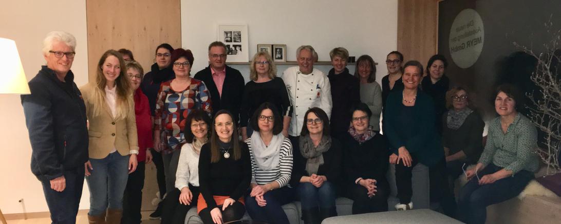 Das Dorfladennetzwerk Donau-Ries bei der Cateringschulung