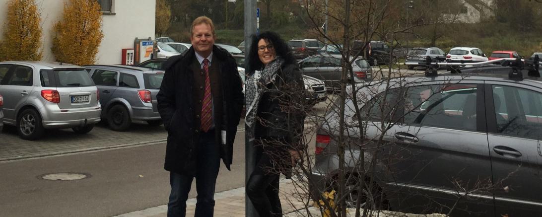 In Harburg wurde die Straßenbeleuchtung auf LED umgestellt. 