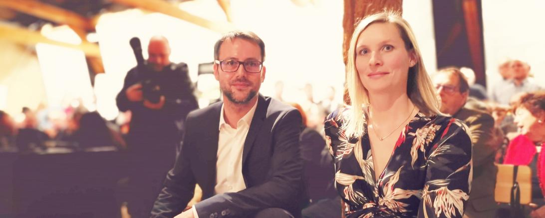 Das Bild zeigt Steffen und Maxi Höhn. 