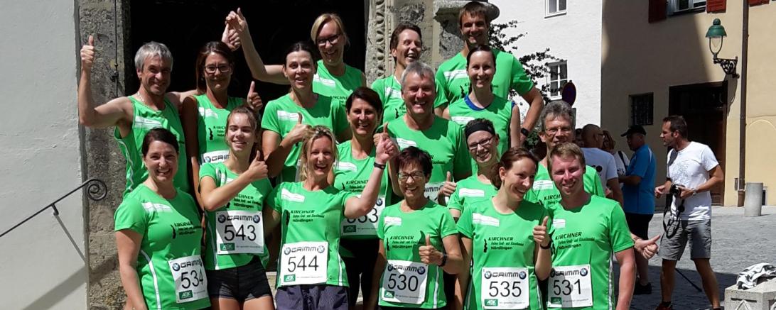 Der Laufkurs kurz vor dem Stadtlauf 2018. 