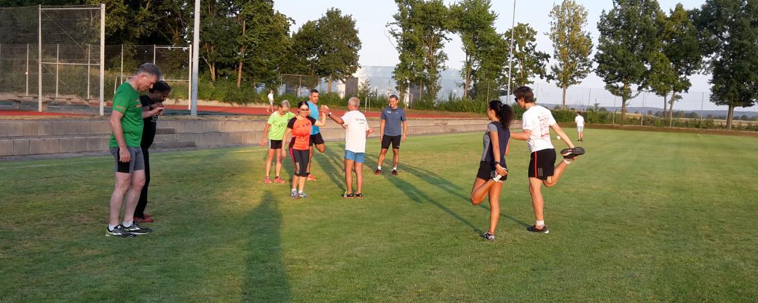 Das Foto ist vom Bahntraining 2018