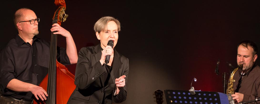 Das Bild zeigt Jazz & Kunst.