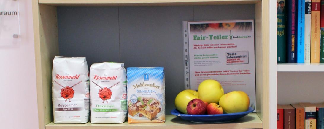 Seit der vergangenen Woche steht der Fairteiler im Haus der Begegnung in Donauwörth. 