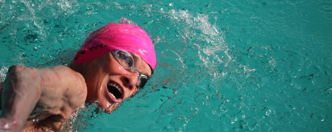 Claudia Koch beim Freistil über 200m