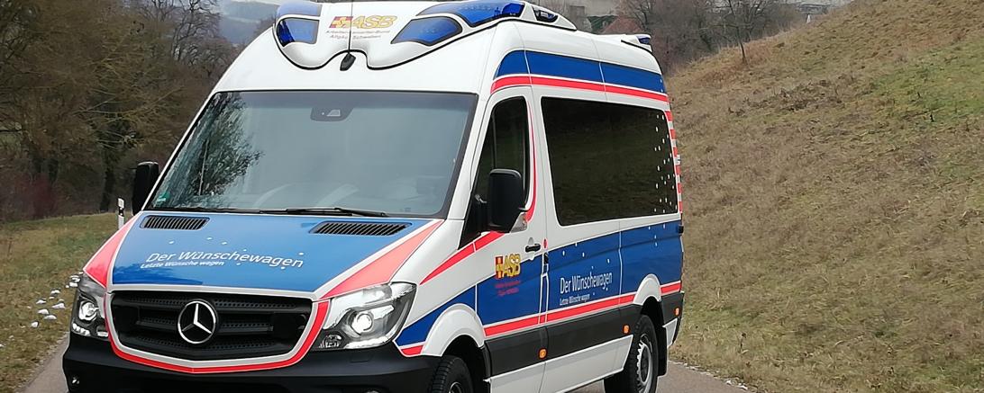 Der Wünschewagen Allgäu/Schwaben.