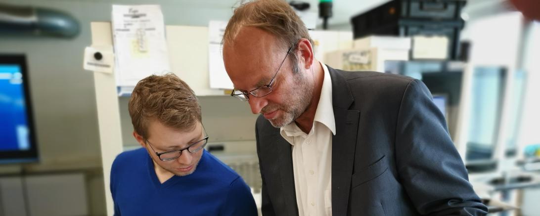 Matthias Stark in der Roko GmbH in Nördlingen