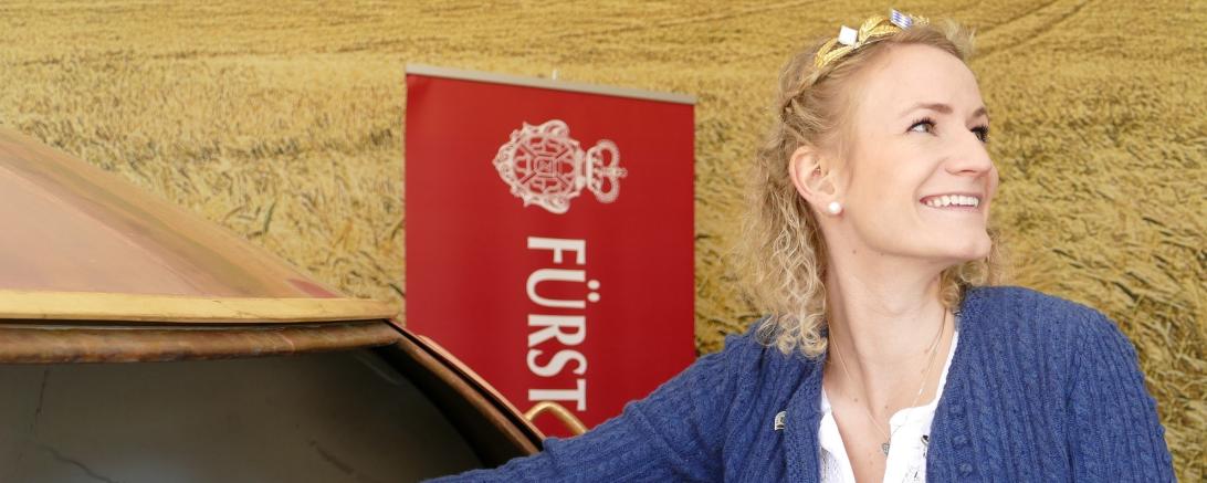 Am Mittwochvormittag wurde im Fürstlichen Brauhaus in Wallerstein der Sud für das Königinnenbier von Johanna Sailer gebraut.