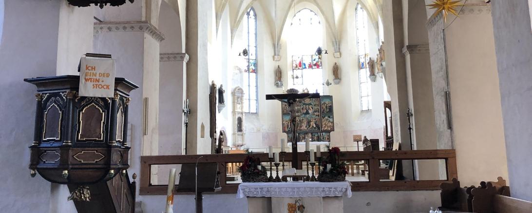 Klosterkirche innen Auhausen