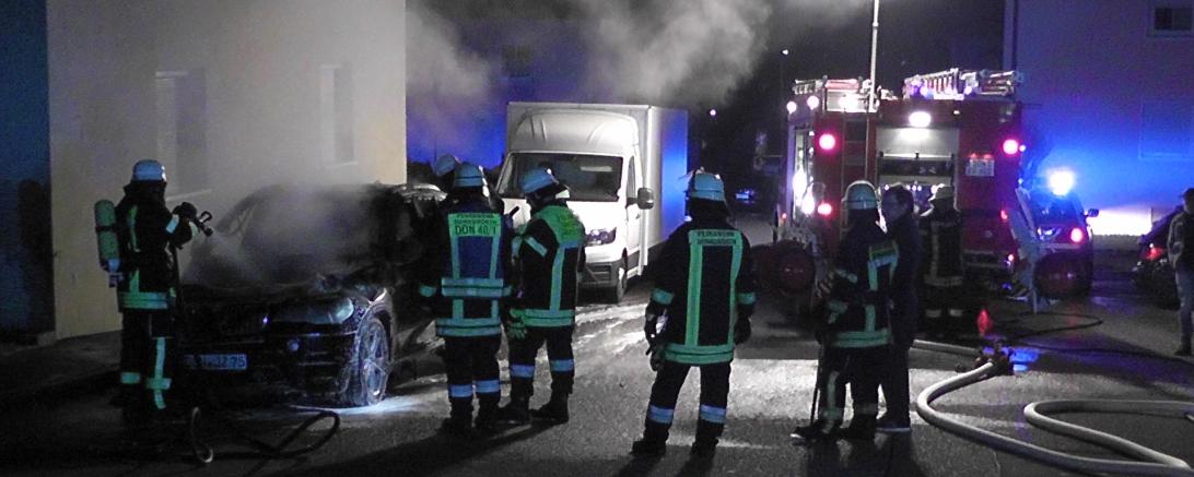 Feuerwehrleute im Einsatz