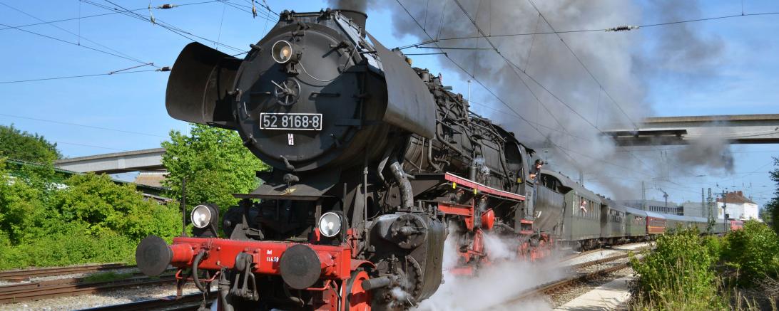 Am Osterwochenende 19.- 22. April 2019 eröffnet das Bayerische Eisenbahnmuseum in Nördlingen seine diesjährige Dampfsaison. 