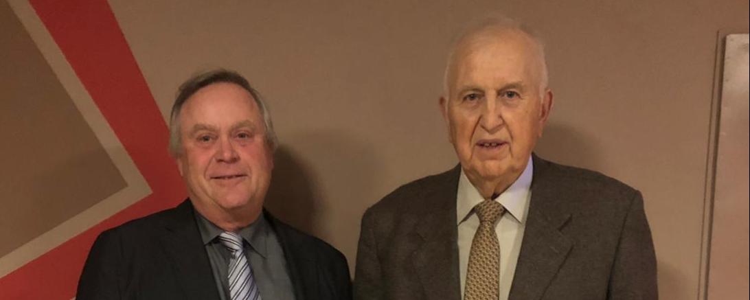 Franz Ost sen. und Manfred Kapfer