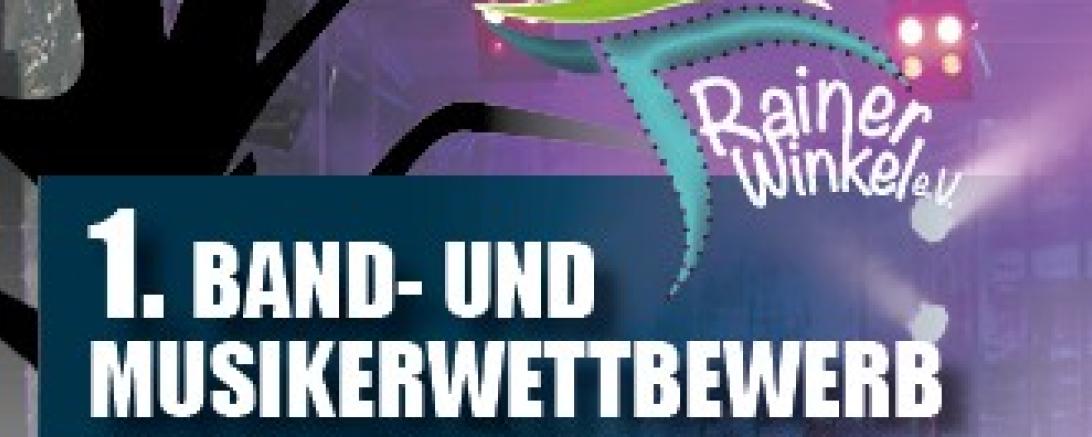 Am kommenden Donnerstag, den 25.April startet der 1.Band- und Musikerwettbewerb der Interessengemeinschaft „Rainer Winkel“e.V. 