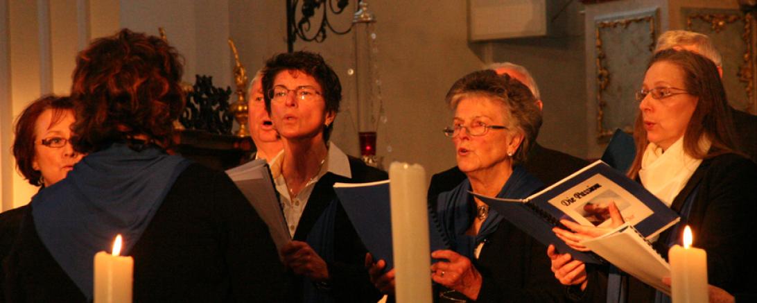 Das Bild zeigt die musikalische Passionsnacht.