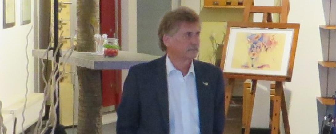 Bürgermeister Gerhard Martin bei einer Ausstellungseröffnung im vergangenen Jahr. 