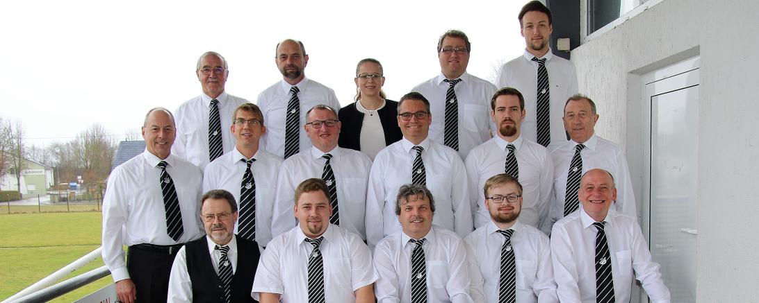 Das Festkomitee der 125-Jahr-Feier.