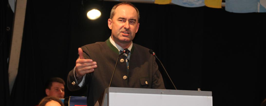 Hubert Aiwanger bei seiner Festrede