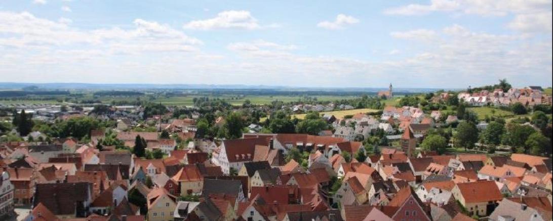 Aussicht aus dem Turm.