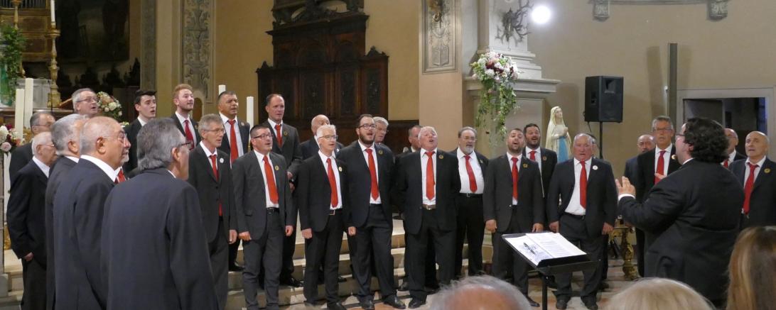 „La Primavera - Chorkonzert im Frühling“ - Soave trifft Nördlingen Coro Citta di Soave, Ltg. Gianluca Brigo - Chorgemeinschaft Nördlingen, Ltg. Elke Moll - Kammerchor St. Georg, Ltg. Udo Knauer