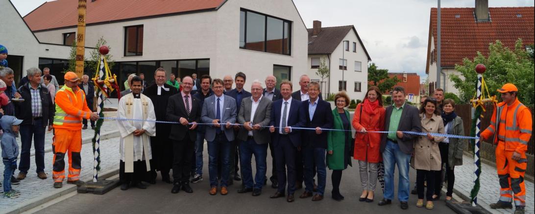 Einweihung der Kreisstraße DON 11