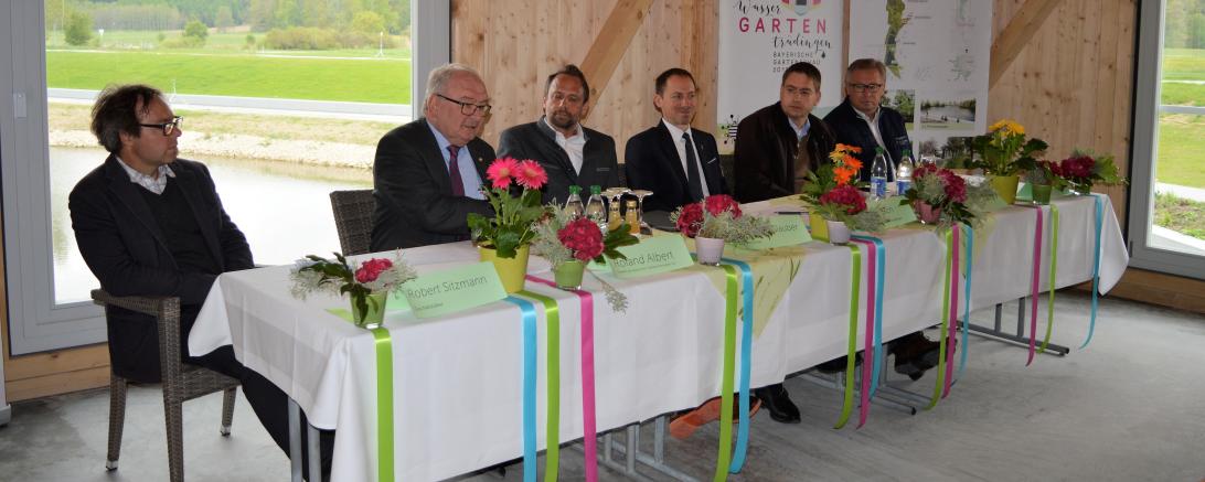 Gartenschau Wassertrüdingen Pressekonferenz