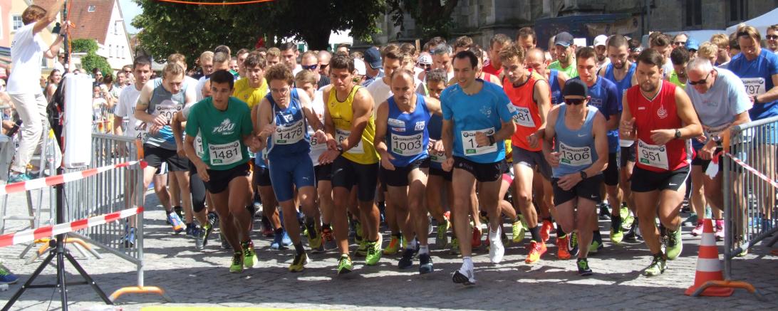 Das Foto ist vom Start des Hauptlaufes 2018.