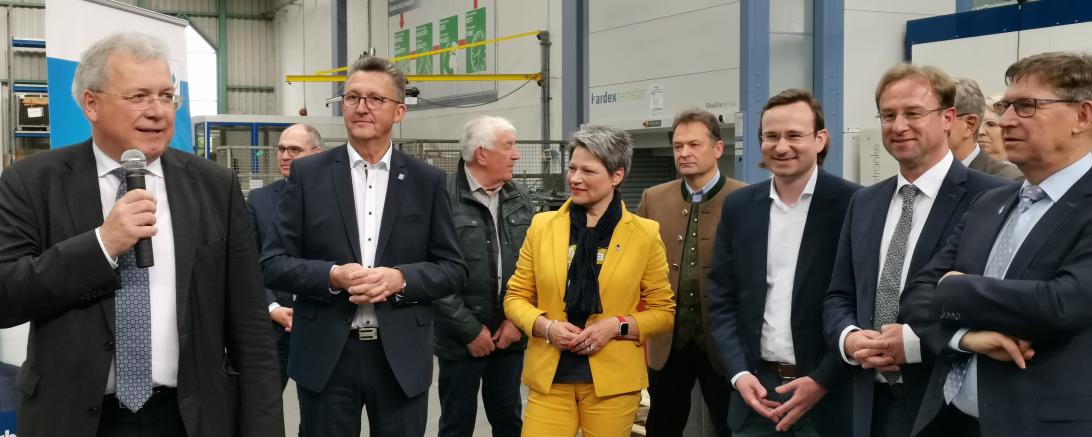 Europawahlkampf bei Zott & GEDA