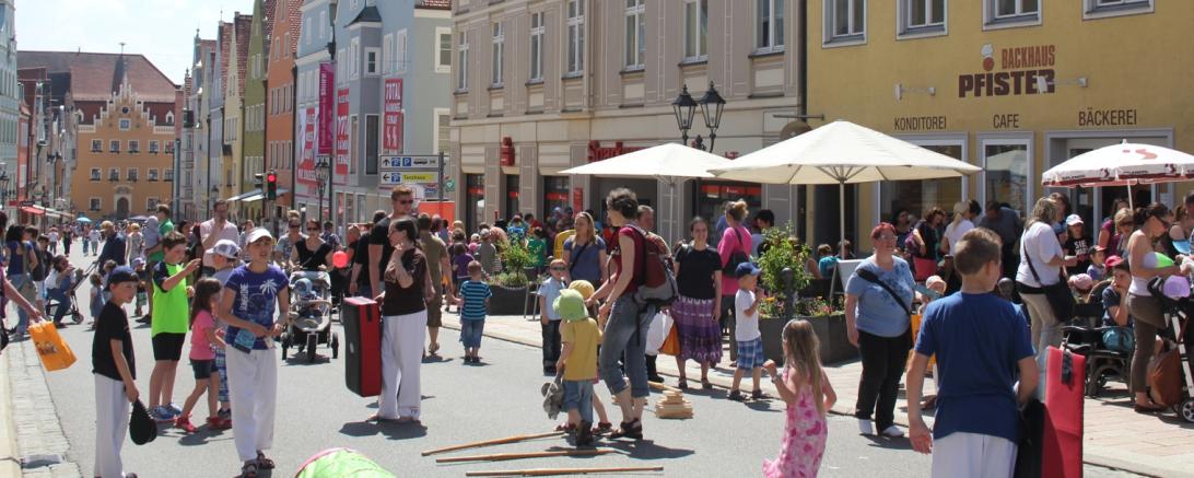 Am Samstag, 25. Mai, gehört die Donauwörther Innenstadt wieder den Kindern und Jugendlichen.