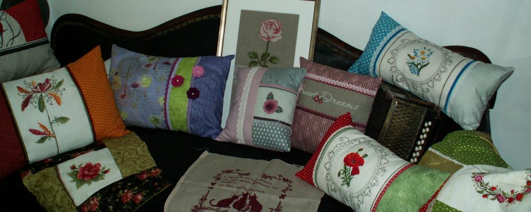 Handarbeitstechnik vom Orient bis nach Skandinavien besonders beliebt, der Kreuzstich.