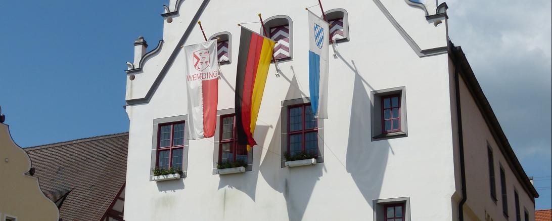 Das Wemdinger Rathaus.