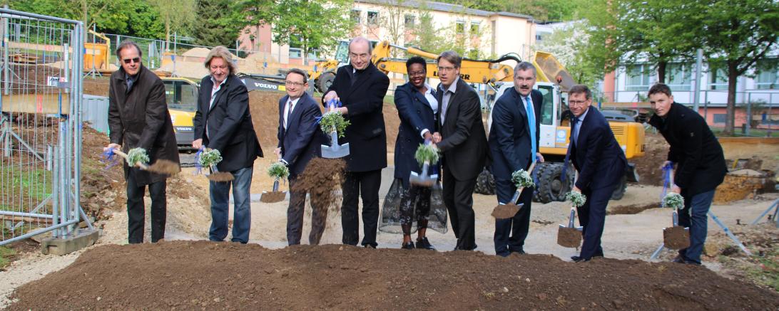 Spatenstich Radiologicum Nördlingen