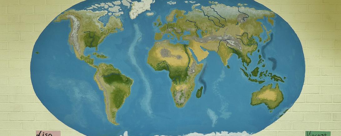 Das Bild zeigt ein Schulprojekt in Kaisheim.