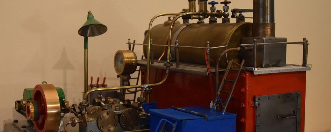 Dampfmaschine im Käthe-Kruse-Puppenmuseum