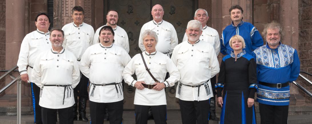 Das Bild zeigt den Schwarzmeer Kosaken-Chor.