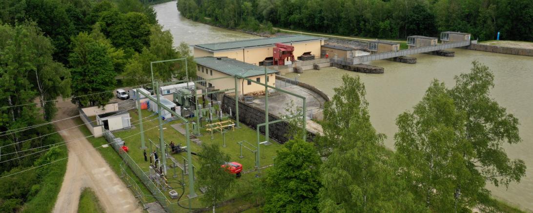 Das Umspannwerk Oberpeiching