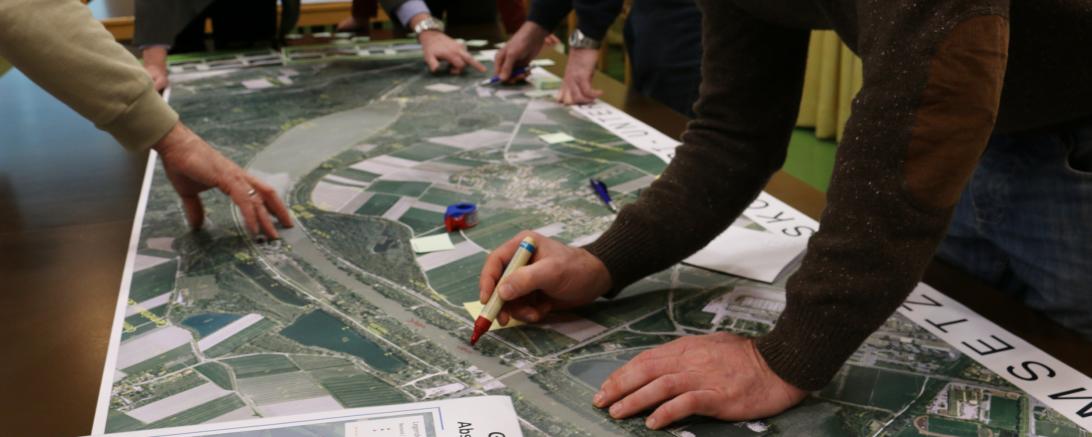 Bei den Planungswerkstätten im letzten Jahr konnten sich die Bürger über den aktuellen Stand des Umsetzungskonzepts informieren und eigene Ideen und Vorschläge einbringen.