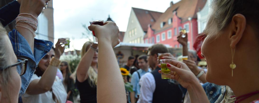 Alle zwei Jahre findet in Donauwörth das Reichsstraßenfest statt.