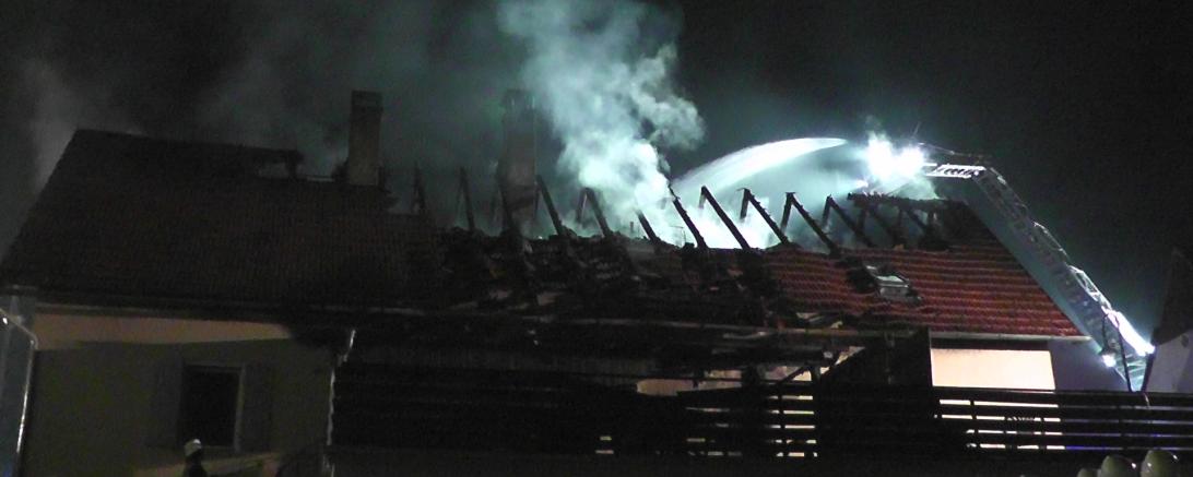Dachstuhlbrand Mönchsdeggingen