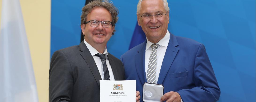 Armin Neudert (links) und Joachim Herrmann