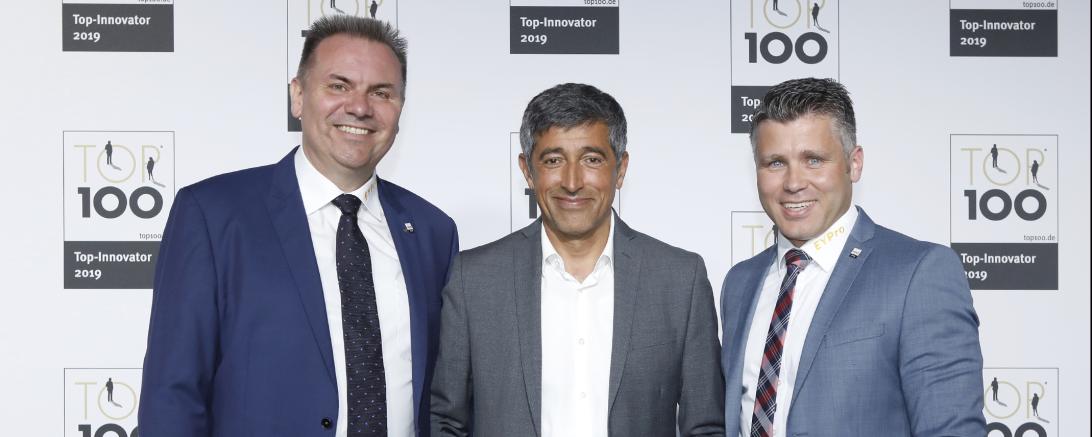 v. l.: Markus Schnele, Ranga Yogeshwar, Alexander Mugrauer