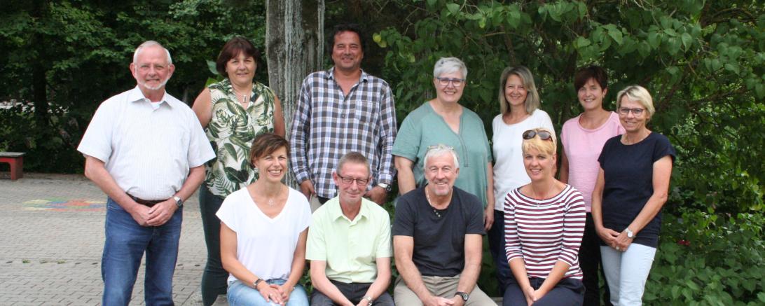 Die Mitglieder die zum Vorstand gewählt wurden.