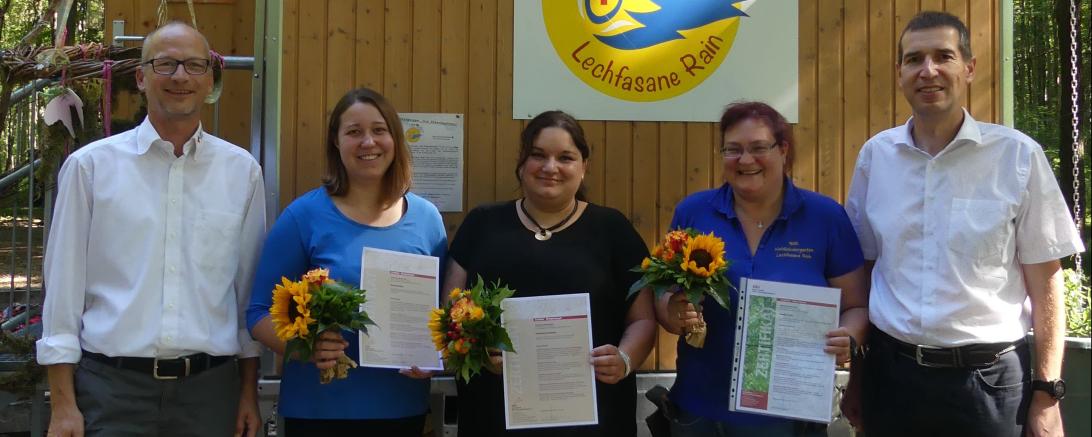 Waldpädagoginnen im Waldkindergarten Rain
