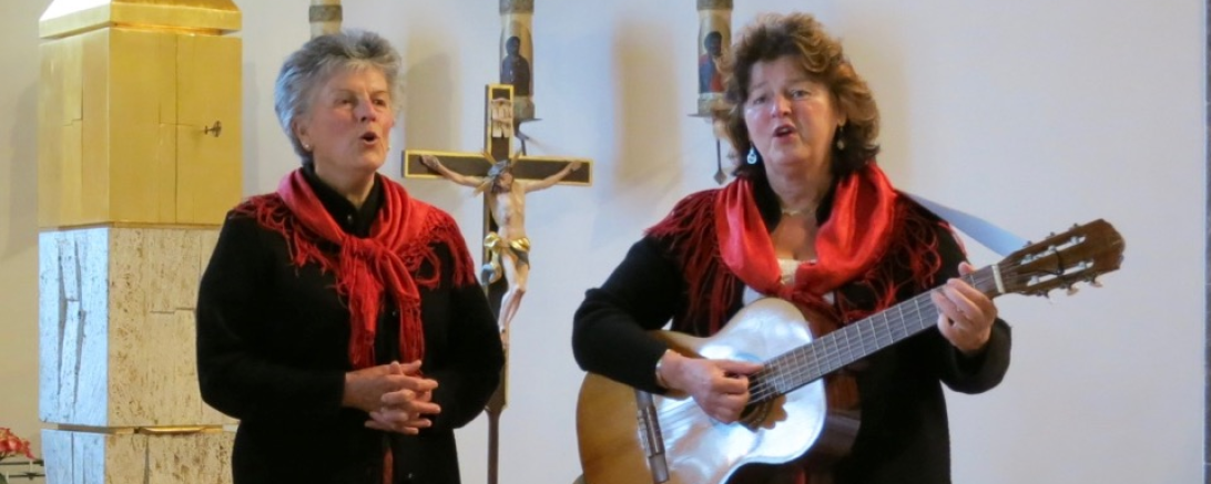 Buchdorfer Zweigesang - Mutter Maria Eisenwinter und Tochter Erna Dirschinger