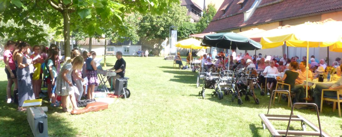 Sommerfest im Bürgerheim 