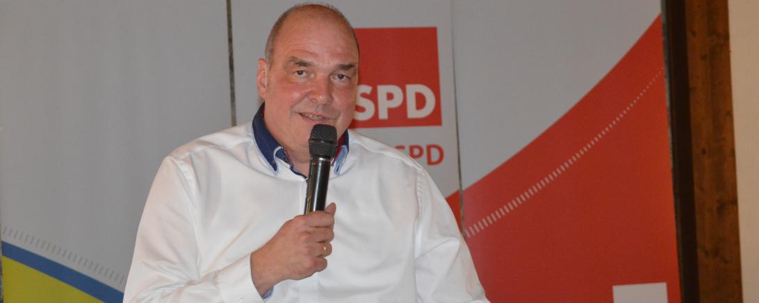 Peter Moll beim Parteitag der SPD 